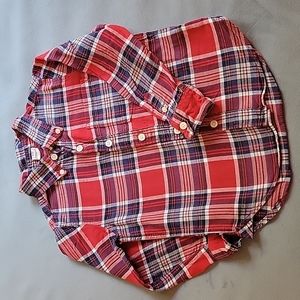 GAP plaid flannel